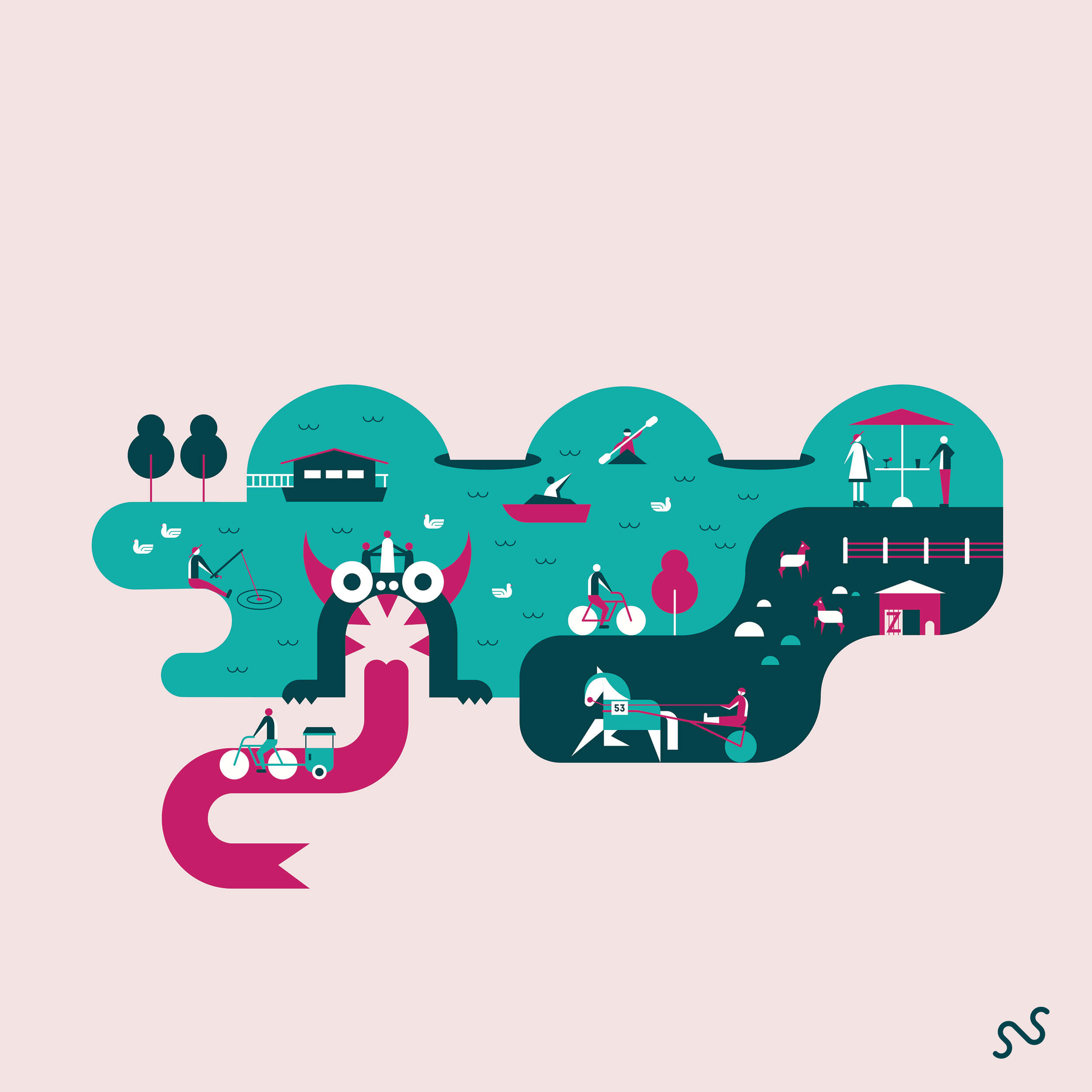 noedurand-artwork-Laval-Ville-05b Zoom illustration ville de laval